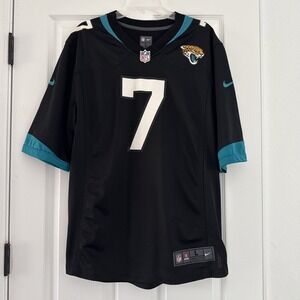 Nike On Field‎ NFL Jacksonville Jaguars Nick Foles #7 Black Jersey Men's Large